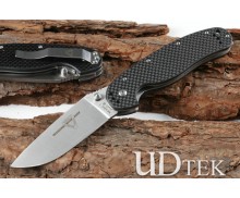 Ontario Taiwan carbon fiber handle AUS-8 folding knife UD4051801 
